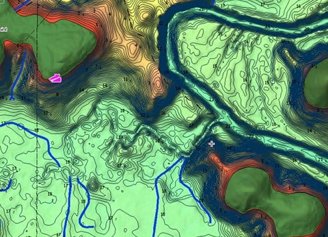 Great Lakes to Nova Scotia C-MAP Reveal Coastal Map Card for Marine GPS Navigation